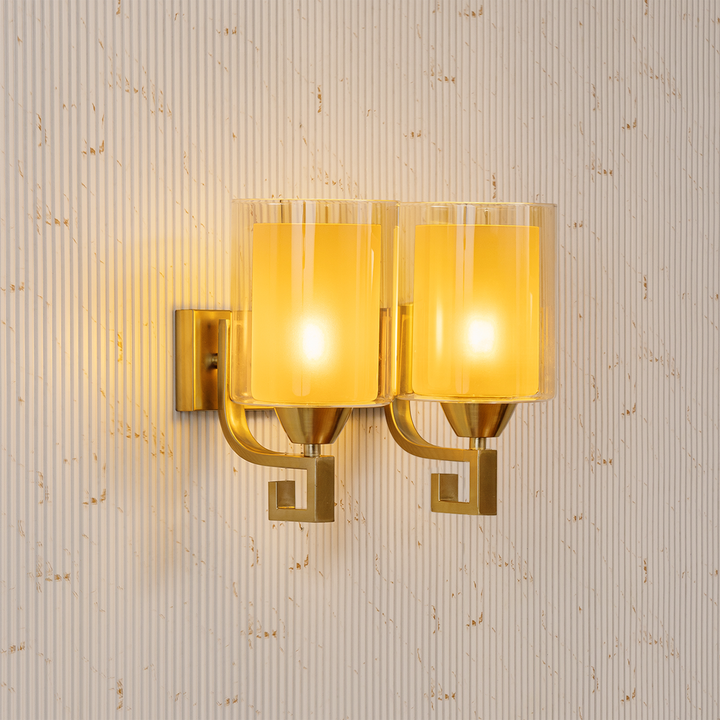 Silent Shine Wall Lamps for Home & Item for Wall Decoration - Double Sconce