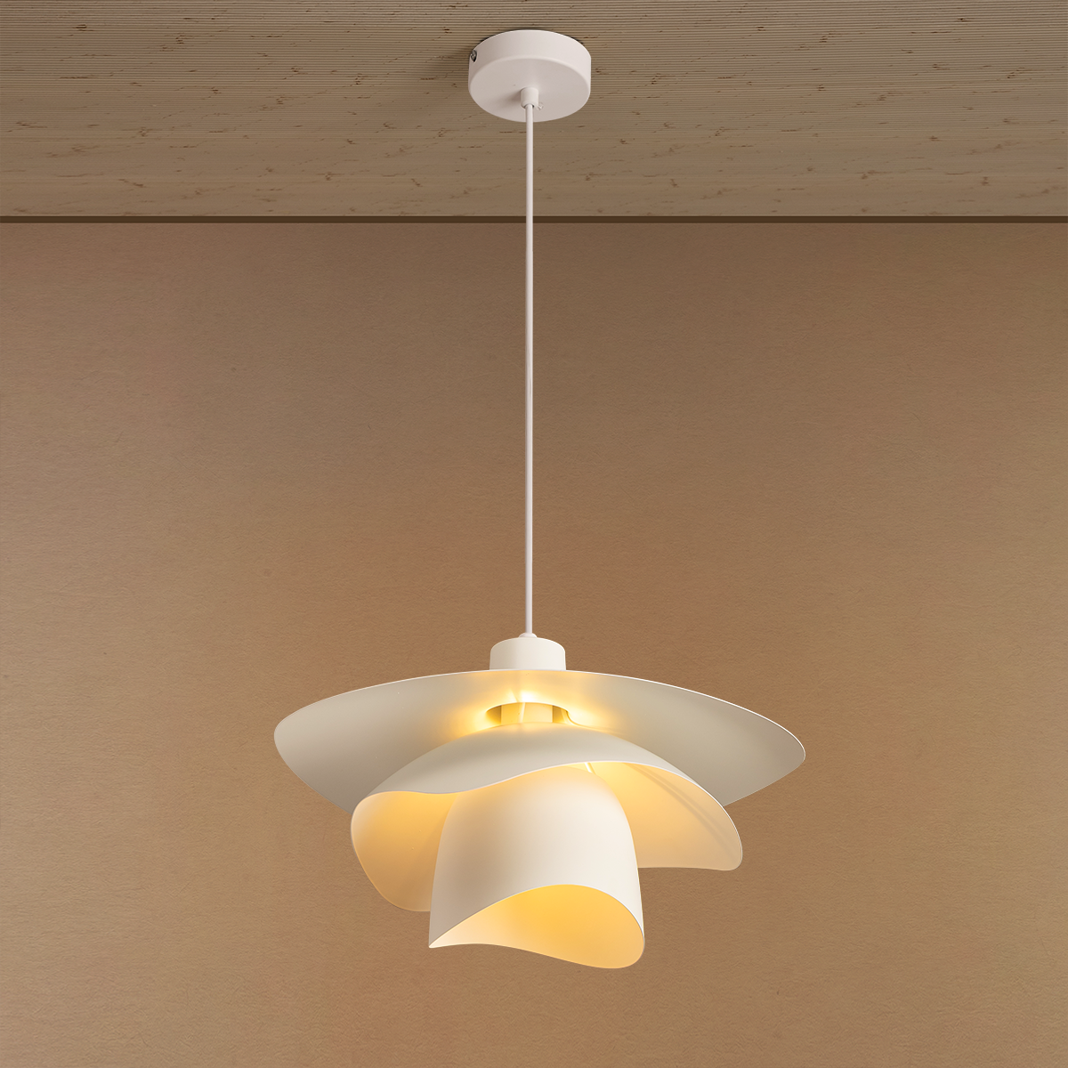 Nest UFO Pendant Light For Home & Item for Home Decoration - White