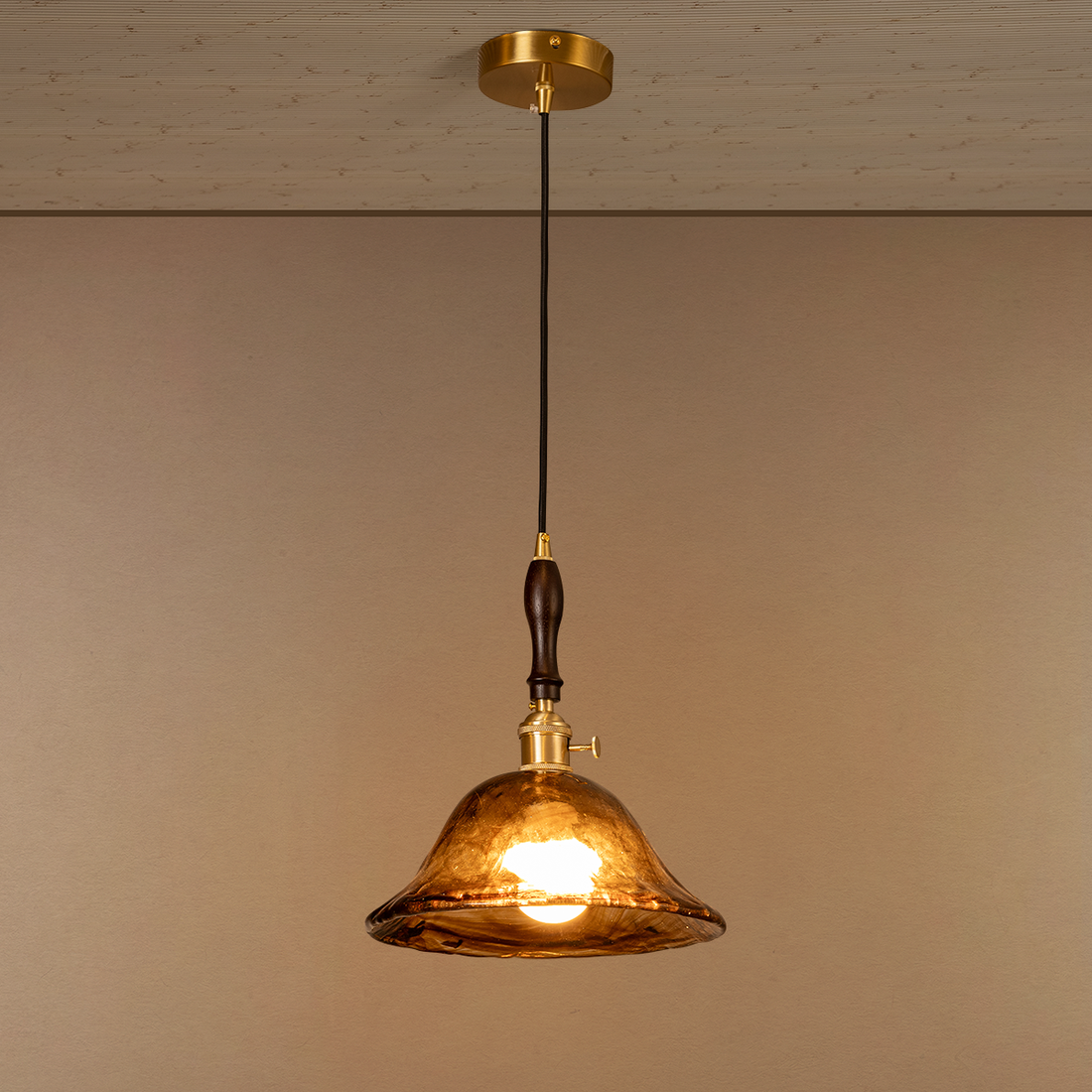Rustic Bloom Pendant Light For Living Room