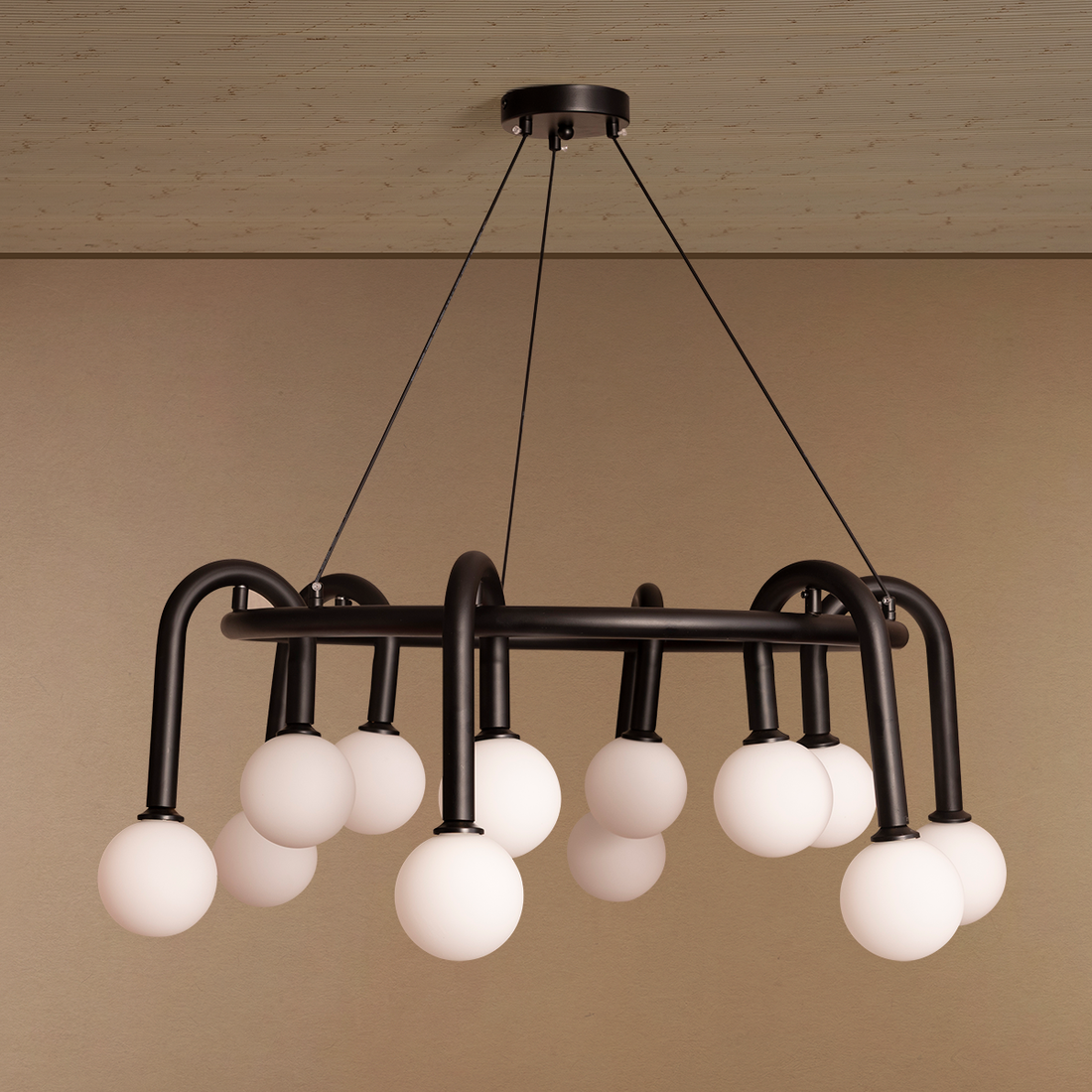 Arcadia Arch Chandelier Light For Living Room & Home Decoration Item