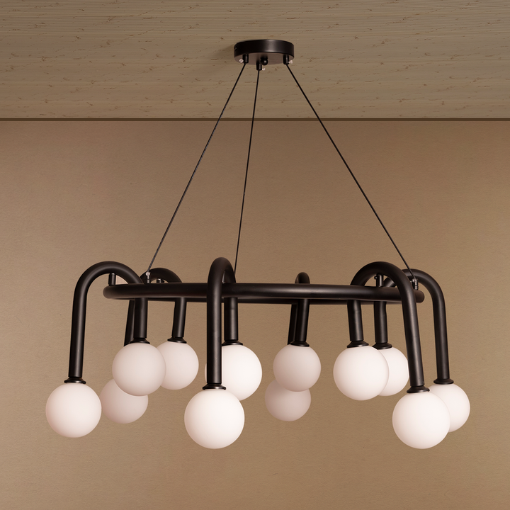 Arcadia Arch Chandelier Light For Living Room & Home Decoration Item