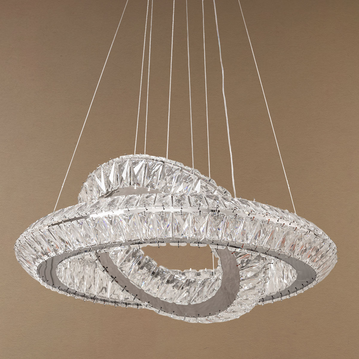 Infinity Gleam Chandelier Light For Home & Home Decoration Item
