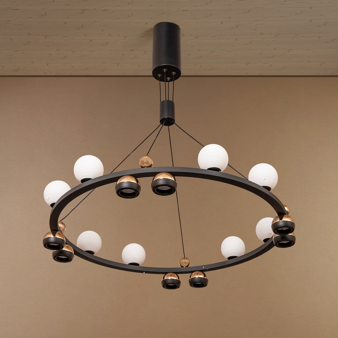 Moonlit Aura Glow Ceiling Light For Living Room