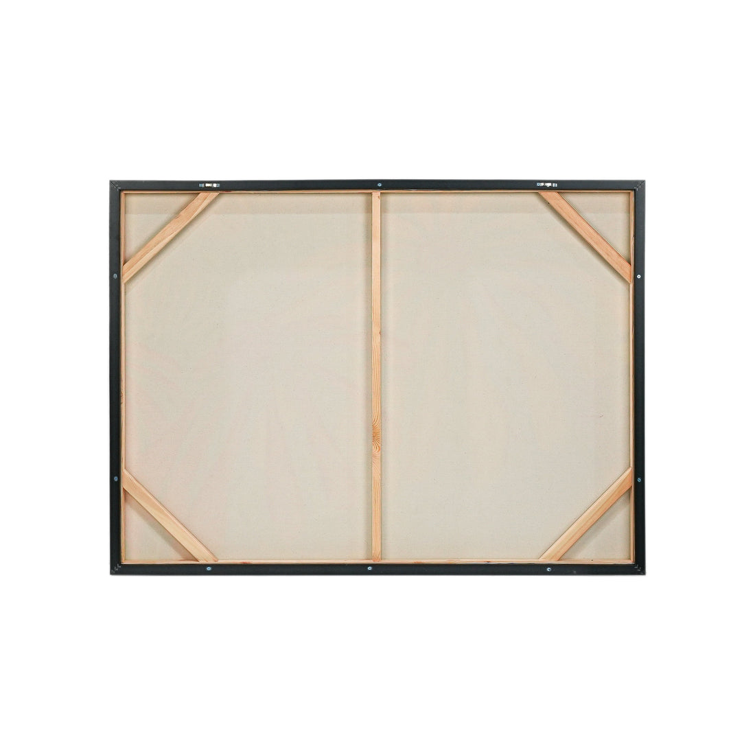 Vibrant Bloom Fiesta by Claire Desjardins 100% Hand Painted Wall Painting (With Outer Floater Frame frame) (35.5 x 47 Inches )