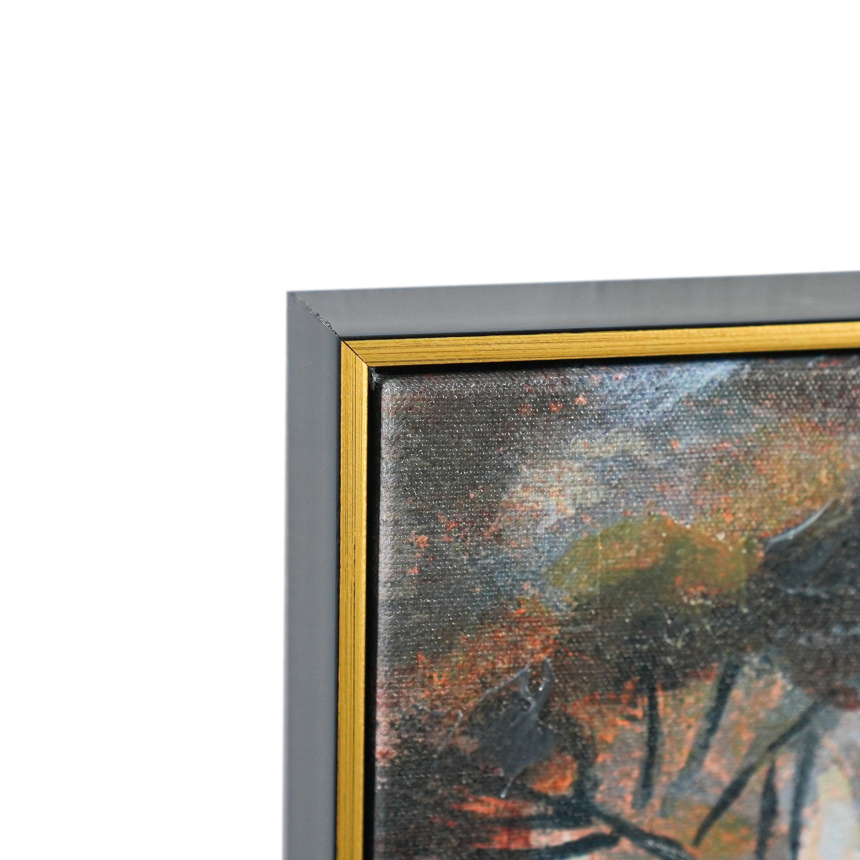 Aviator Wildcats: Where Nature Meets Urban Cool by Heather Perry 100% Hand Wall Painting (With Outer Floater Frame frame) ( 39 x 39 Inches )