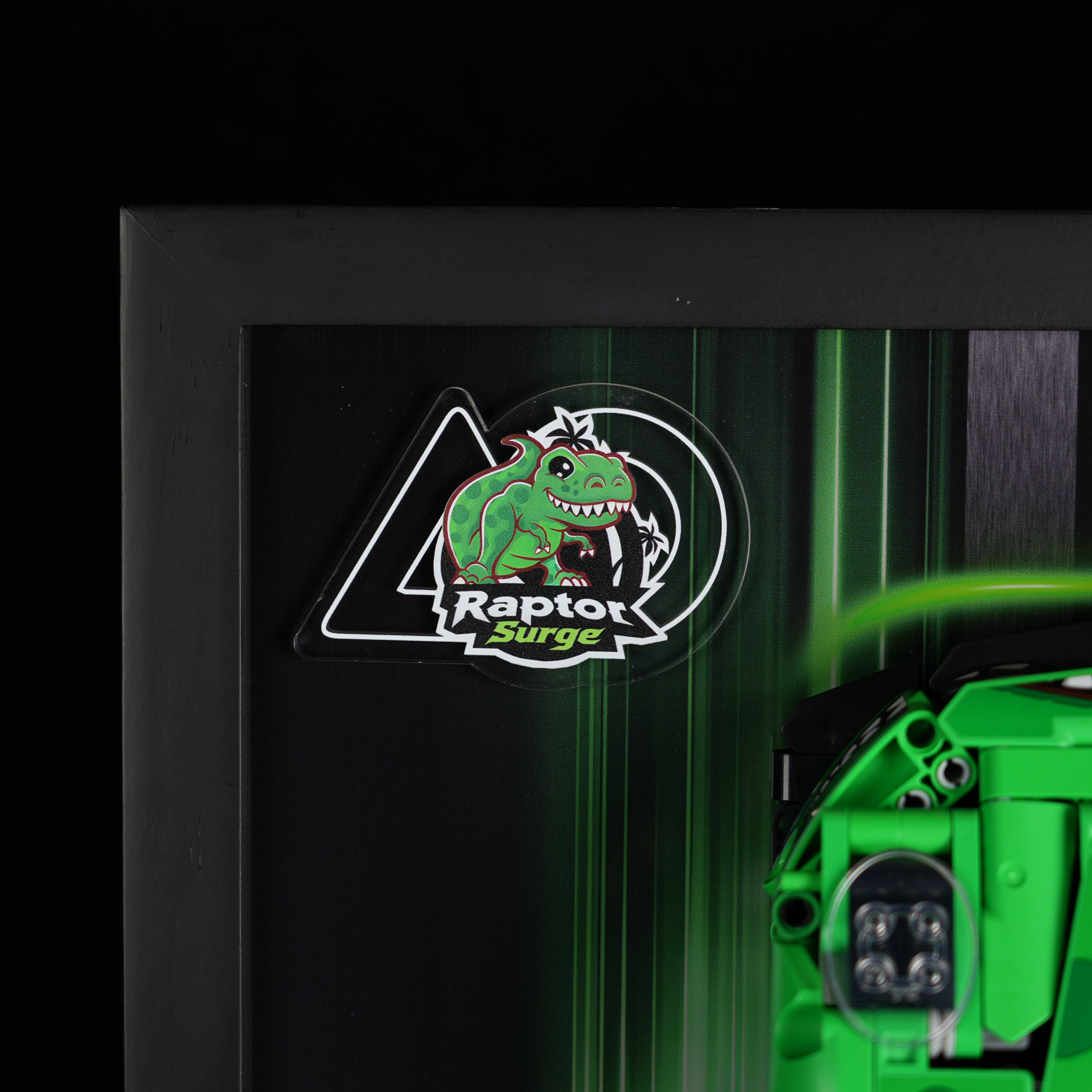 LEGO® Technic™ 42224 Porsche 911 GT3 R REXY AO Racing Car With Display Wall Mount (LEGO® Set Included)