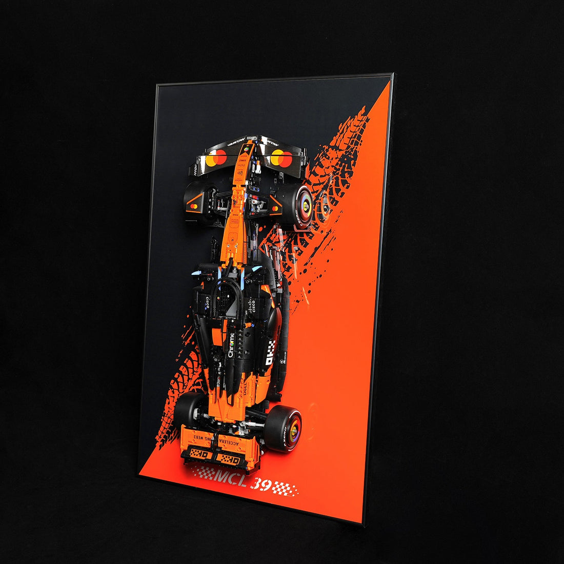 LEGO®Technic™ 42228 McLaren MCL39 F1® Car Display With Wall Mount for (LEGO® Set Include)