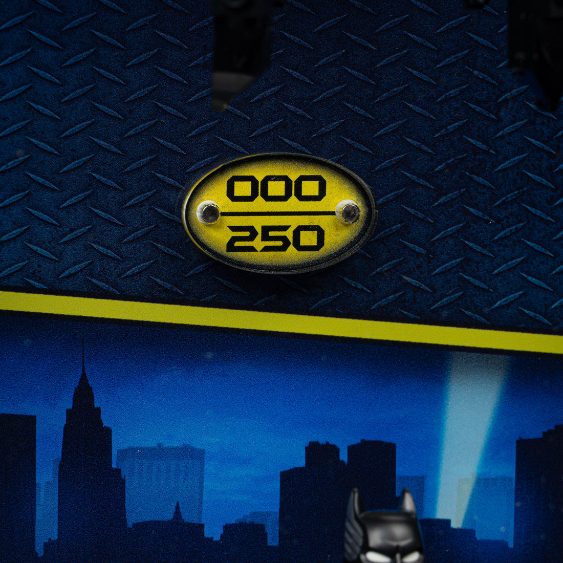 Limited Edition LEGO® Batman™ Logo & Cars With Wall Mounted Display Case
