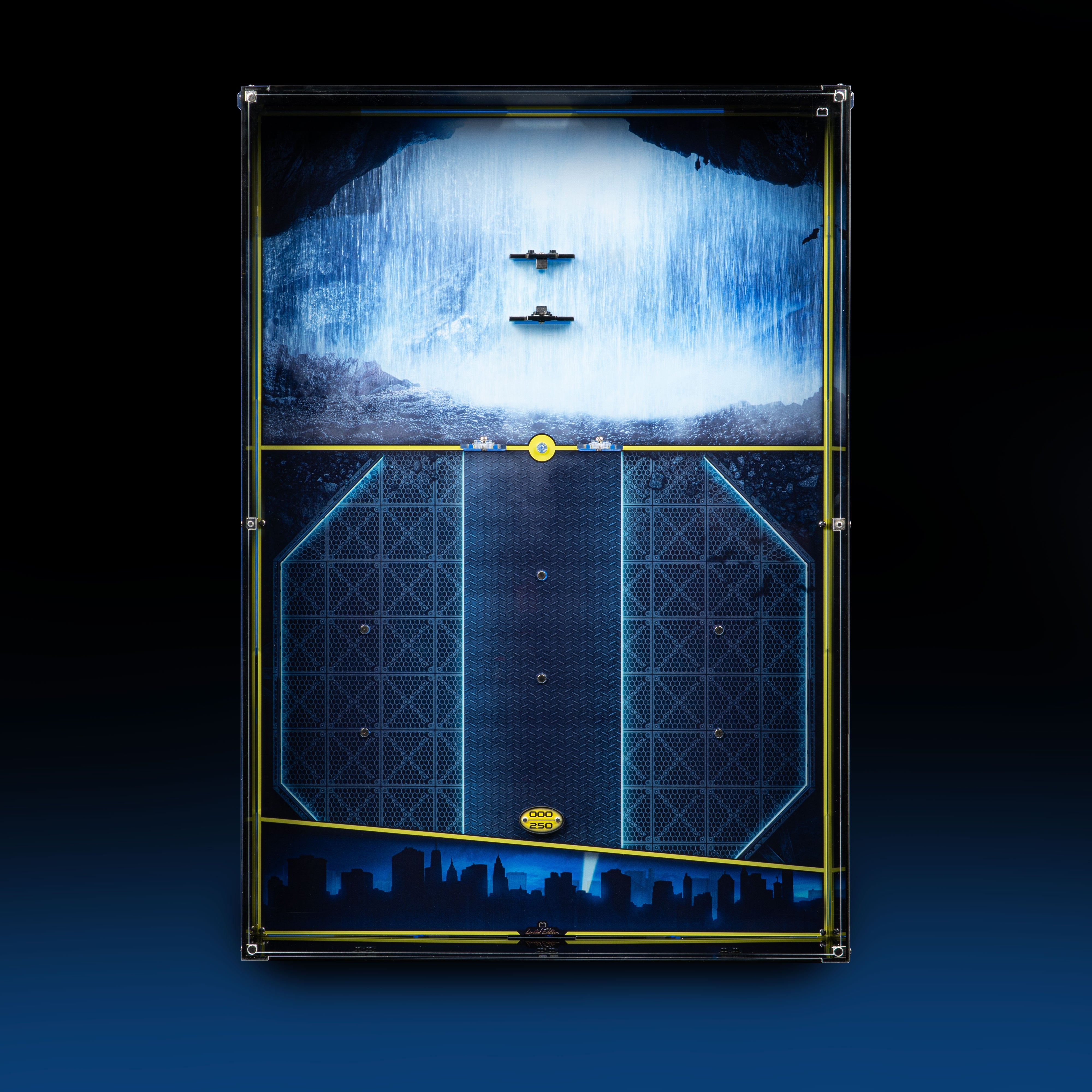 Limited Edition LEGO® Batman™ Logo & Cars With Wall Mounted Display Case