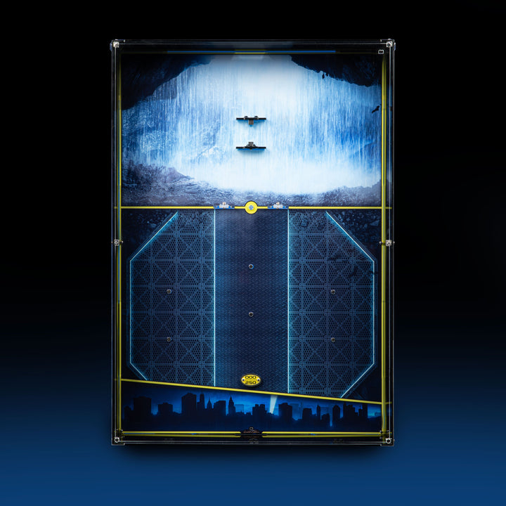 Limited Edition LEGO® Batman™ Logo & Cars With Wall Mounted Display Case