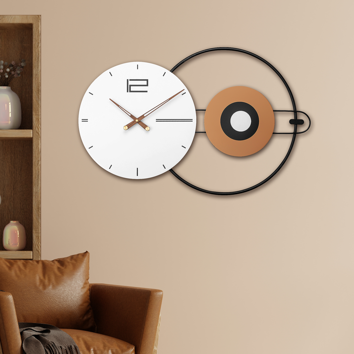Lustrous Legacy Metal Wall Clock Panel Buy Wall Clock Online