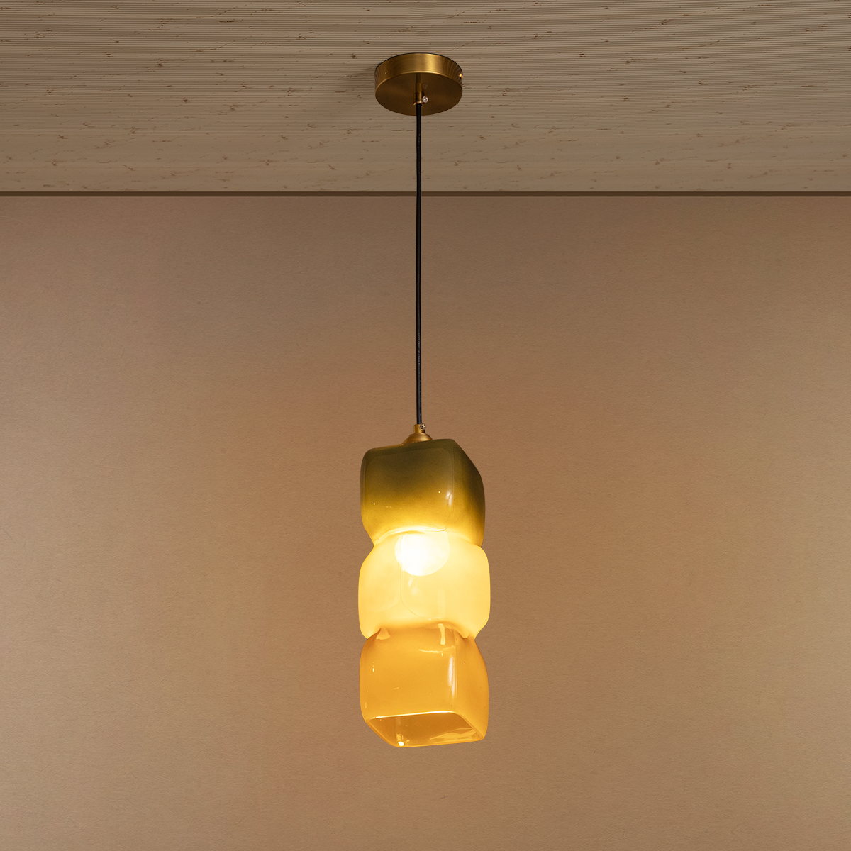 Golden Aura Ceiling Light For Home & Home Decoration Item