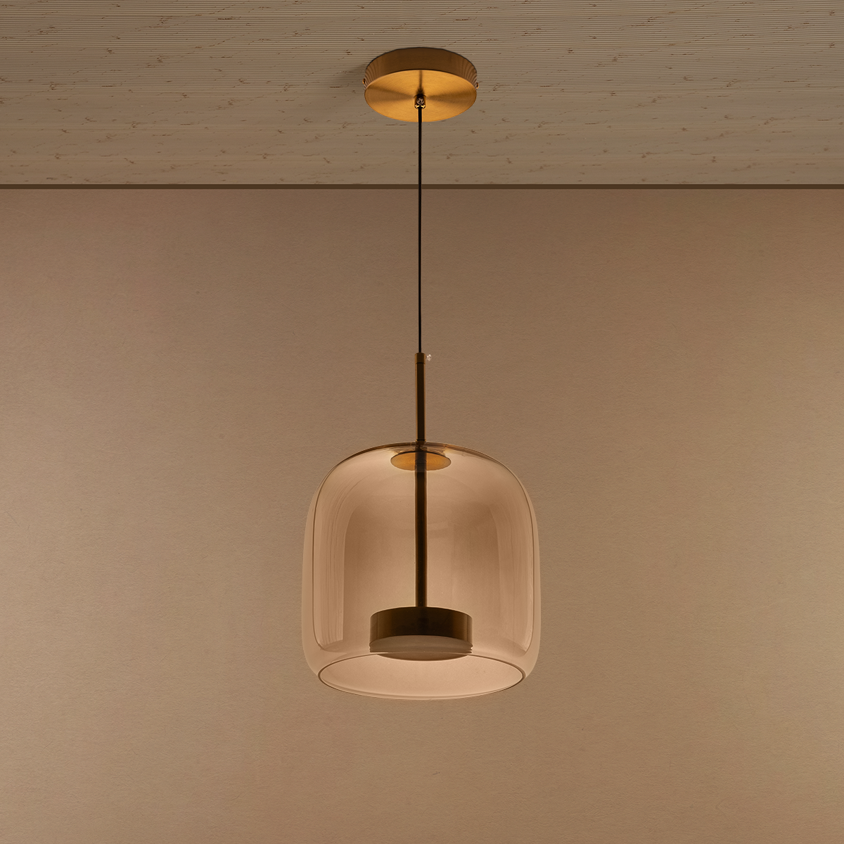 Solar Amber Ceiling Light For Home & Home Decoration Item