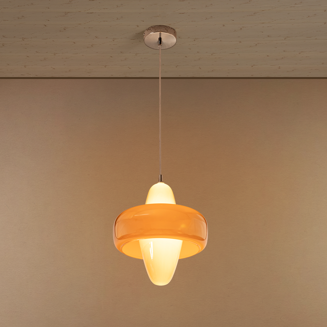 Celeste Amber Ceiling Light For Home & Home Decoration Item
