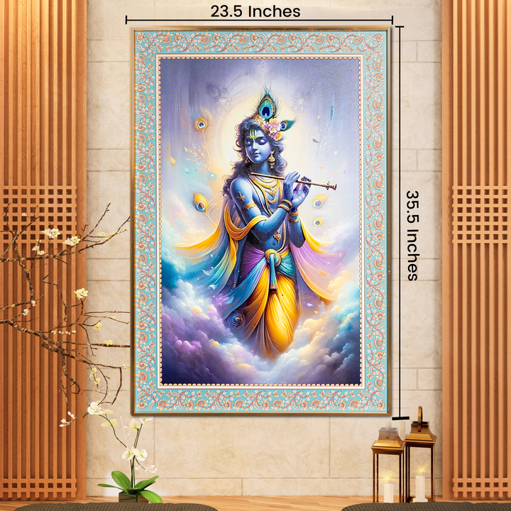 Shree Venu Gopal The Lord Krishna Painting For Home