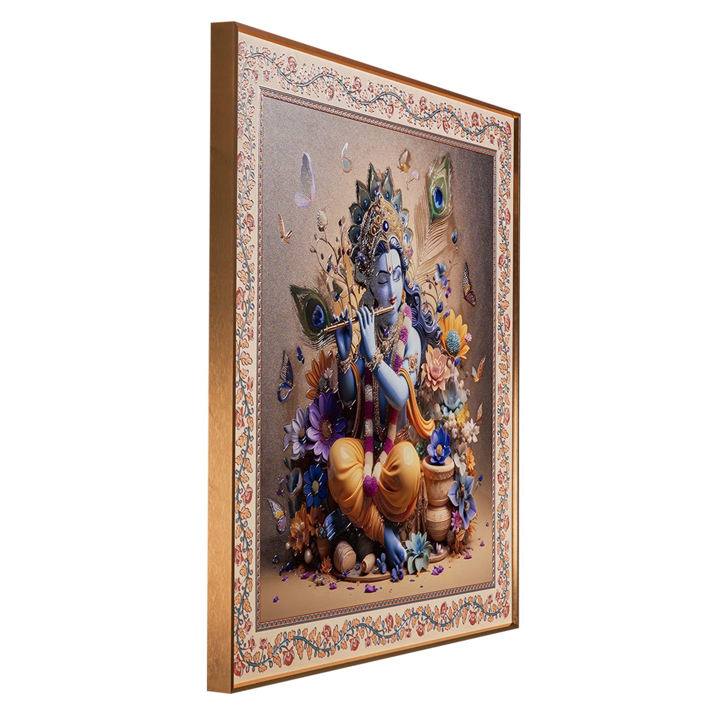 Shri Banke Bihari  The Lord Krishna Painting For Home