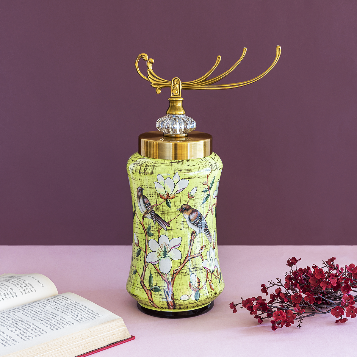 Floral Charms Jars - Medium