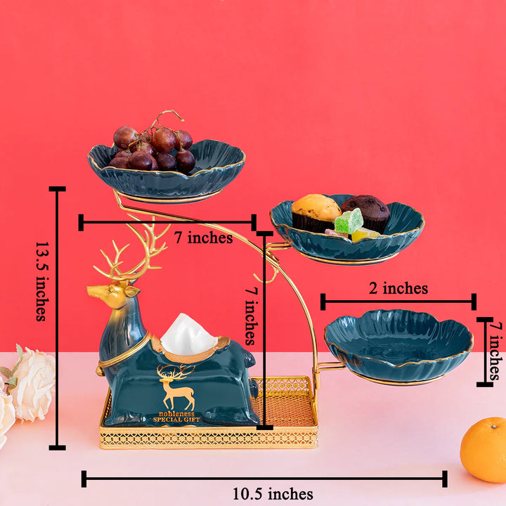 Riveting Dreams Tissue Holder & Serving Set