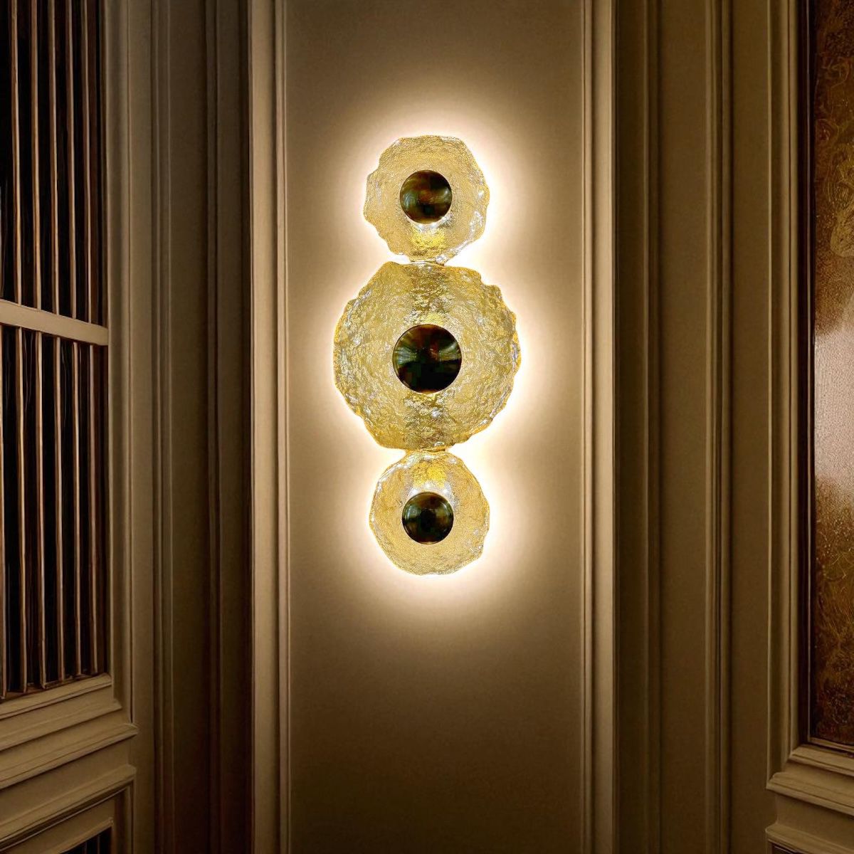 Comet Trio Radiance Wall Lights for Home & Item for Wall Decoration