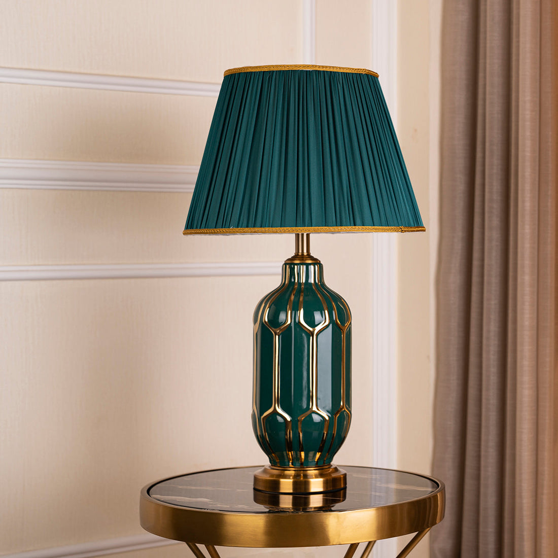 The Crown Royal Decorative Table Lamp - Green (Big)