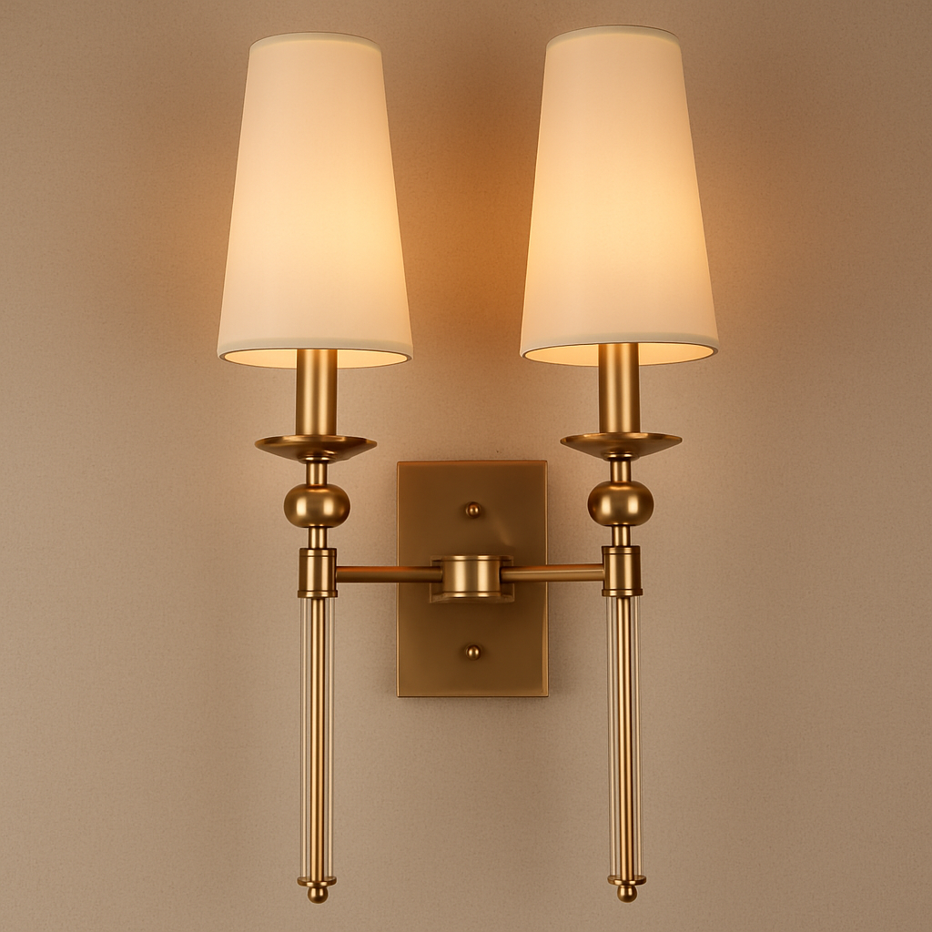 Nocturne Gallery Wall Lights for Living Room  - Double Sconce