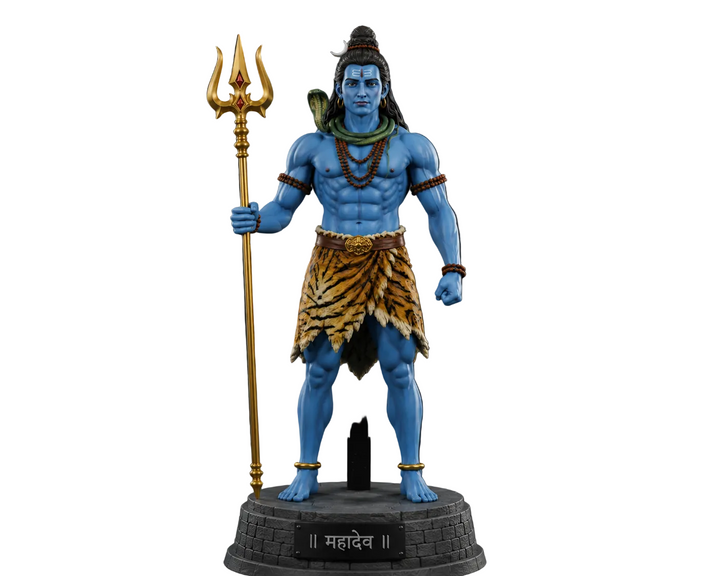 Lord Shiva Serenity Idol With Stand