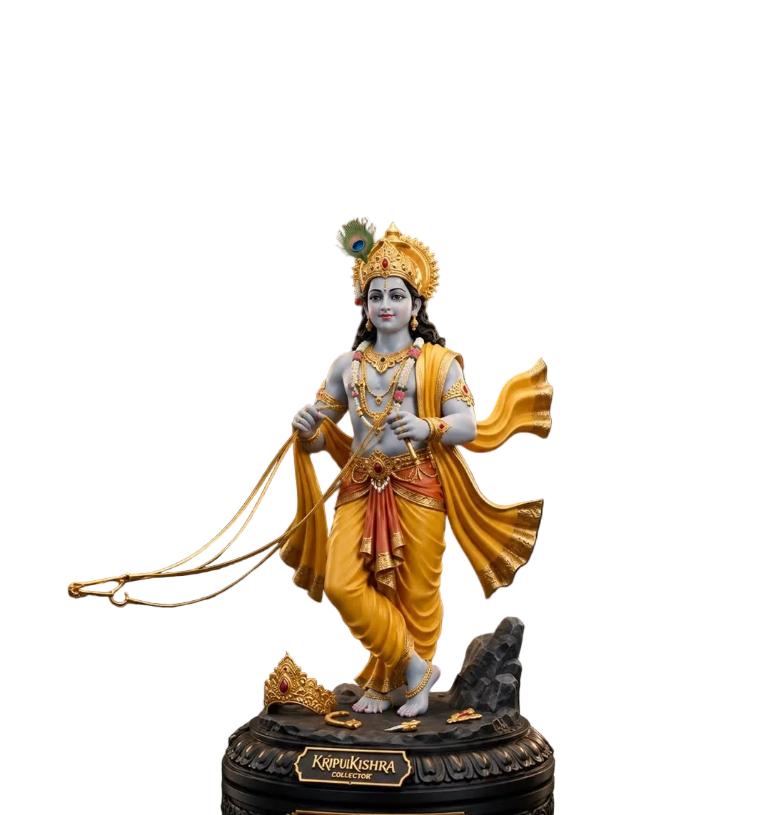 Krishna Primium Idol With Stand
