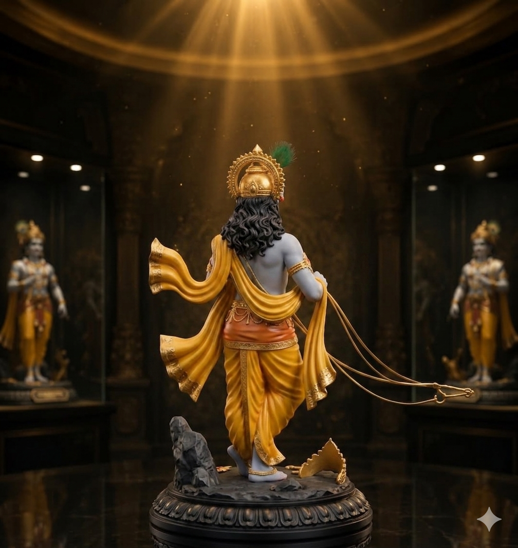 Krishna Primium Idol With Stand