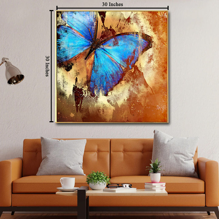 Exemplar Framed Canvas Print