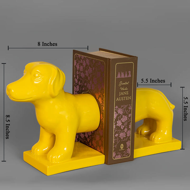 Canine Charms Book Ends & Table Decorative showpiece